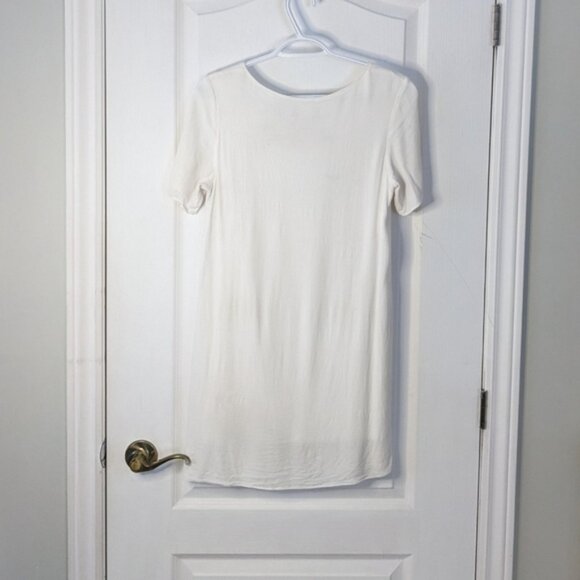 Aritzia Wilfred Free TEIGEN DRESS cream white size Small A4 - Picture 6 of 11